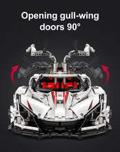 Load image into Gallery viewer, V12 Hyper Car RC brick model kit - CADA C61053W - 4449 bricks
