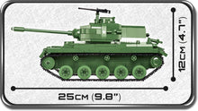 Load image into Gallery viewer, M41A3 Walker Bulldog tank brick model - COBI 2239 - 625 bricks
