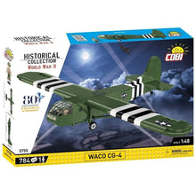 Load image into Gallery viewer, Waco CG-4 brick glider model - COBI 5755- 784 bricks
