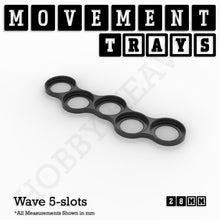Load image into Gallery viewer, 28mm Movement Trays for Tabletop Games | Wargaming | Full Range - ModelBricks
