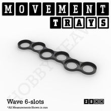 Load image into Gallery viewer, 28mm Movement Trays for Tabletop Games | Wargaming | Full Range - ModelBricks
