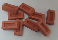 Load image into Gallery viewer, 1:12th Scale Model Bricks - Brick Red Colour - ModelBricks
