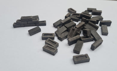 1:16th Scale Model Bricks - Grey Colour - ModelBricks