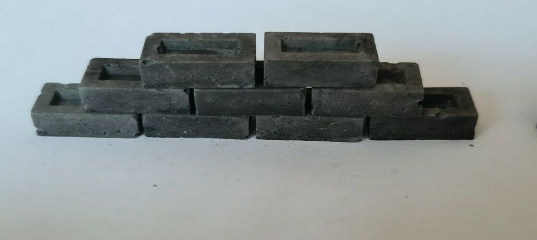 1:12th Scale Model Bricks - Grey Colour - ModelBricks