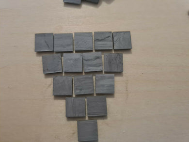 400 Square Paving Slabs - 1:35th Scale - Grey - ModelBricks